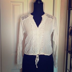 Cream colored Gianna Bini top